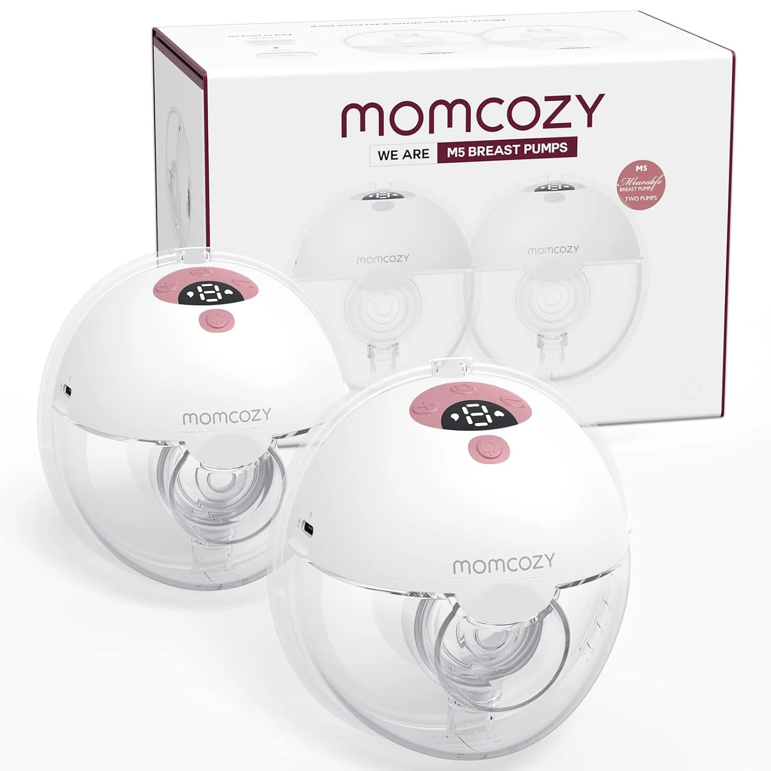 Молокоотсос Momcozy M5, 3 режима и 9 уровней