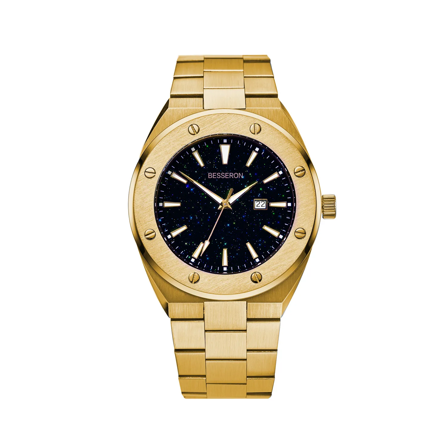 Китайский производитель часов, Роскошные мужские часы, корпус из нержавеющей стали 316L, светящийся OEM бренд, ваши собственные часы, мужские наручные часы