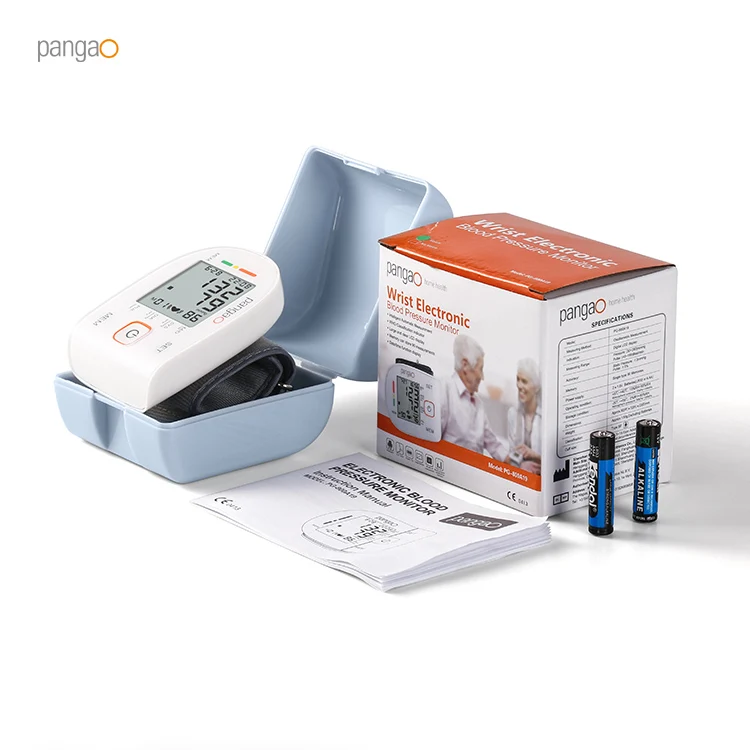 Accurately measure digital bp testing machine lcd touch screen portable talking blood pressure monitor