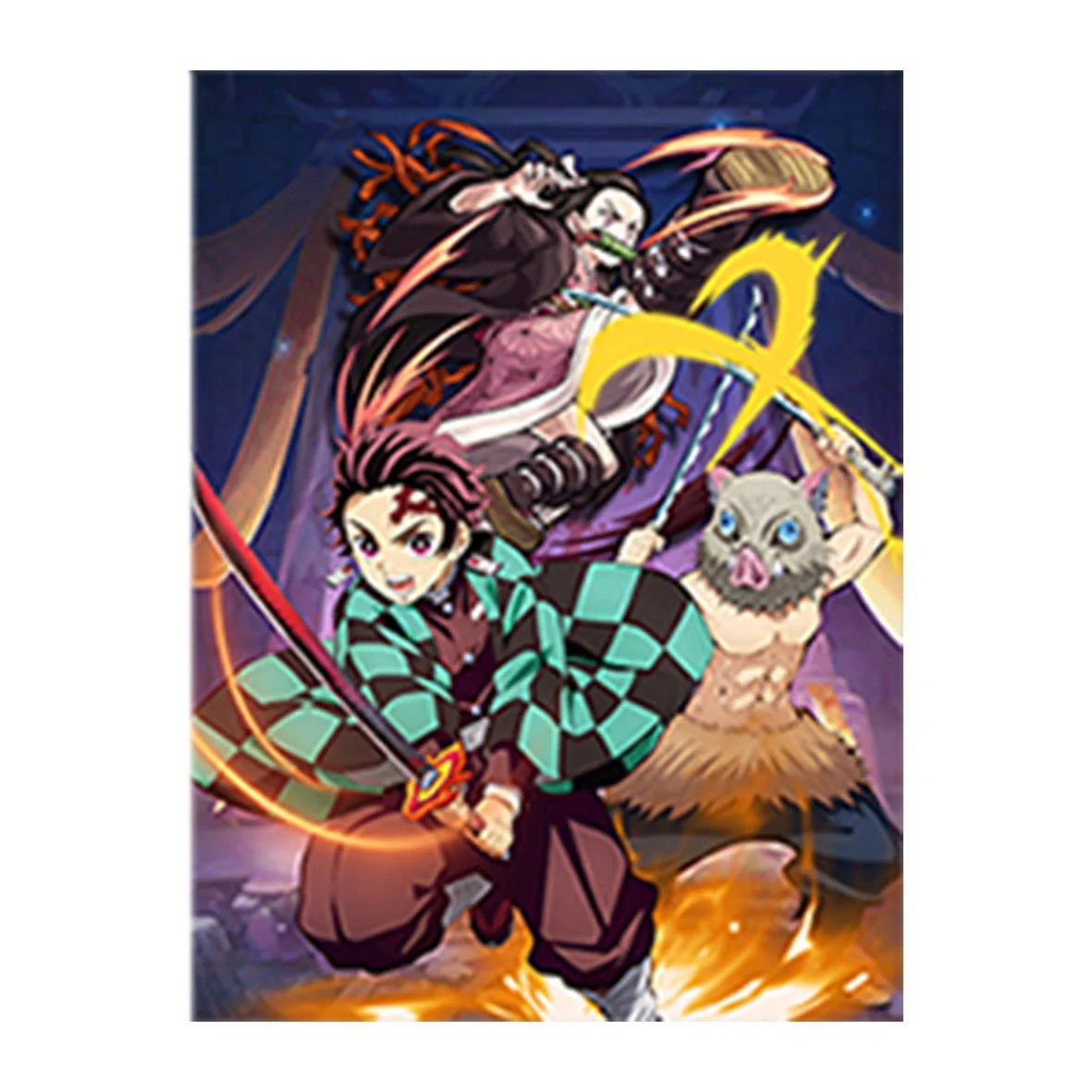 Customized 3d Flip Anime Poster DB 3d Printing Lenticular Poster Print For Wall with frame