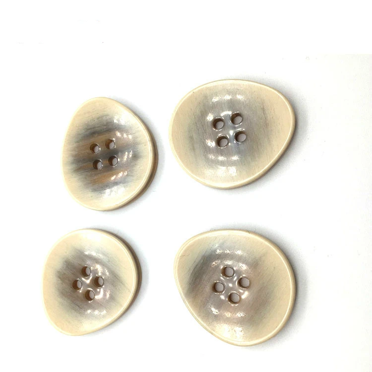 New Models Plastic Fashion Resin Recycled Polyester Resin Button for Shirt Garments