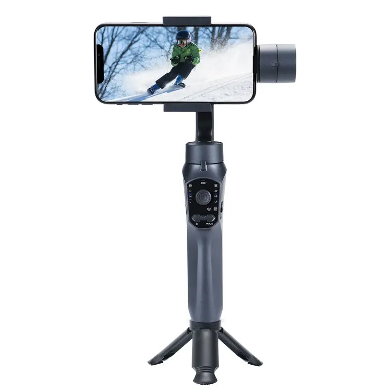 Оптовая Продажа с фабрики F10 телефон стабилизатор Подвеса 3 оси Fpv Кнопка зума ручной смарт-камера для телефона Celular Estabilizador PTZ