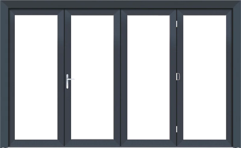 
aluminum interior glass sliding bifold door 