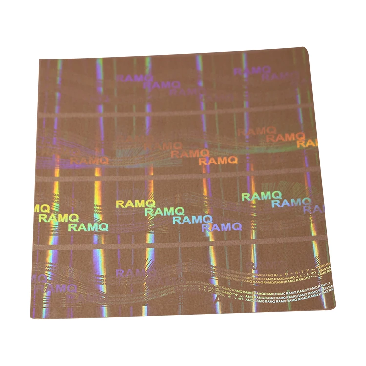 Голограммный ламинат на заказ пластиковые голограммные визитные карточки