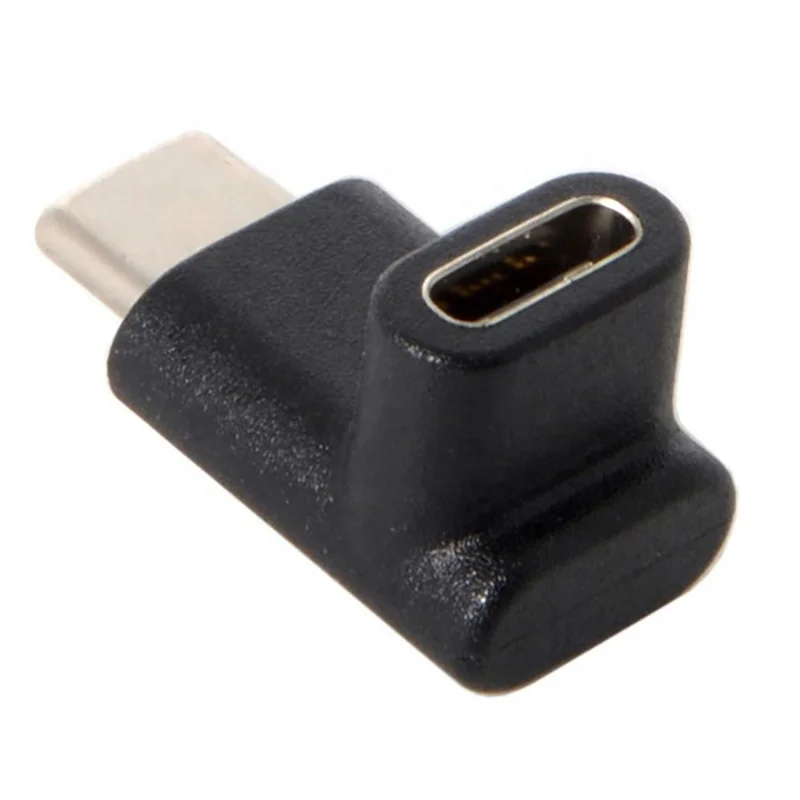 90 Degree Right Angle Male To Female Type C Adapter (5).jpg