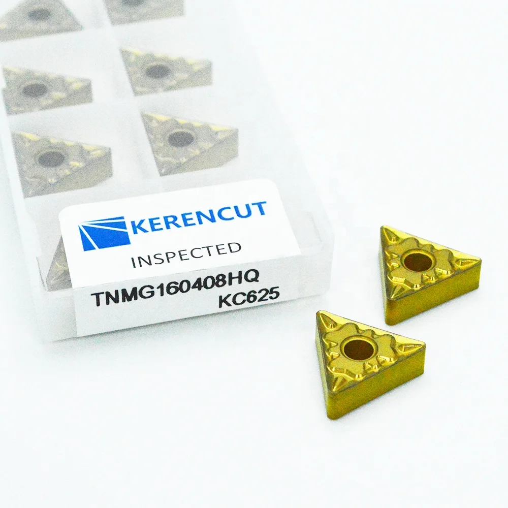 Hot Selling High Quality CVD coated triangle carbide turning tool TNMG160408HQ carbide cutter 100% original carbide tools