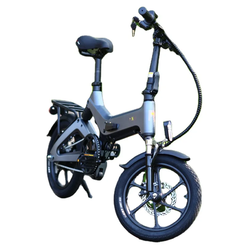 Zhengbu складной электрический велосипед легкий городской e-велосипеда 8.7AH съемный аккумулятор 16 дюймов дешевый Электрический велосипед
