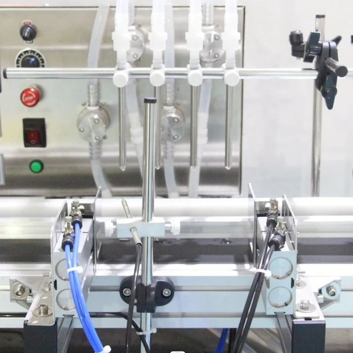 Automatic Desktop Cnc Peristaltic Pump Liquid Oil Filling Machine With Conveyor For Perfume Filling Machine Water Filler