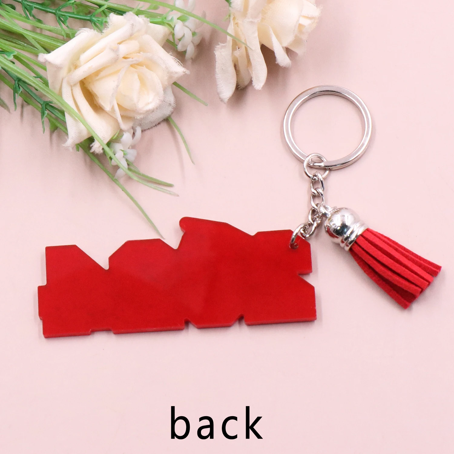 MD151KH1293  New 2024 Graduation Acrylic Keychain CN Class Stainless Steel Metal Gift Keychain with UV Printing