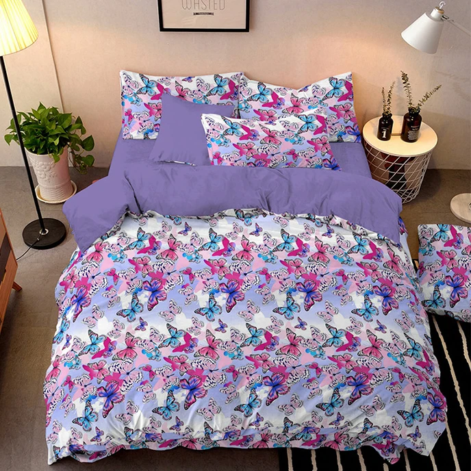 Cheap and Top Quality Factory Disperse Print 100% Polyester Bedsheet Fabric