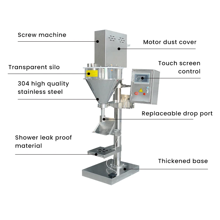 Multifunction Granular Powder Tea Bag Coffee Sugar Honey Tomato sauce Filling Sealing Packing Machine For Small Business