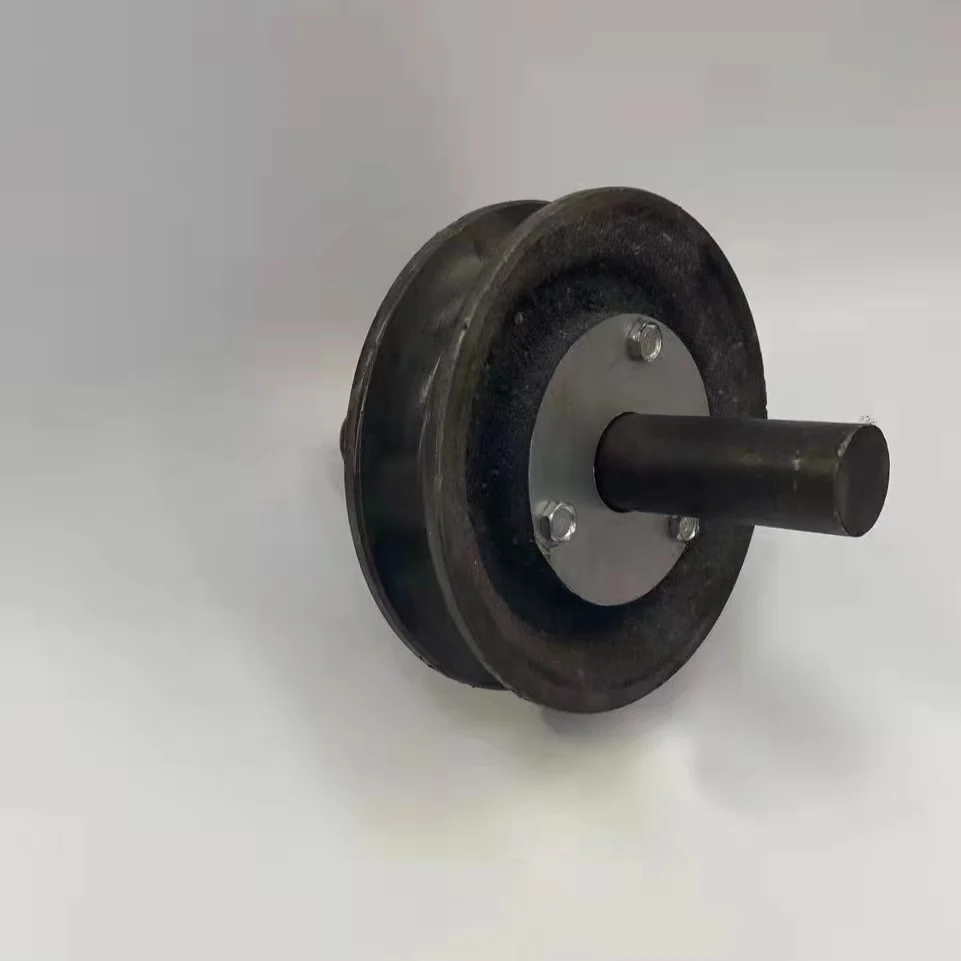 hoisting ground wheel heavy sky wheel  cast iron wheel accessories
