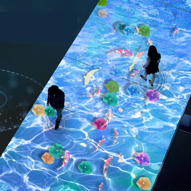 Прямая поставка с фабрики светодиодная плитка для пола напольная уличная танцпола светодиодный экран