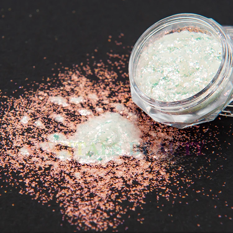 New arrival eyeshadow multi chrome pigment powder Super Diamond Sparkle Pigment