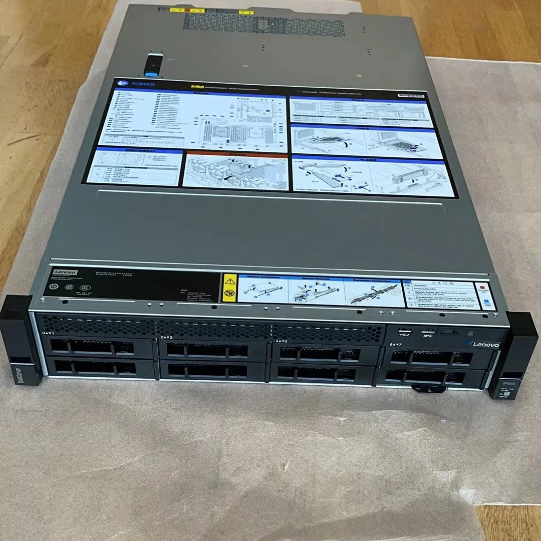 High Performance Original Lenovo SR590V2 Sever 2U Rack Server windows server 2019standard