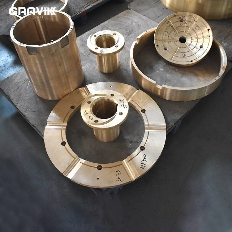 FT Series Cone Crusher Bronze Bushing Material Slip Ring Round Plate