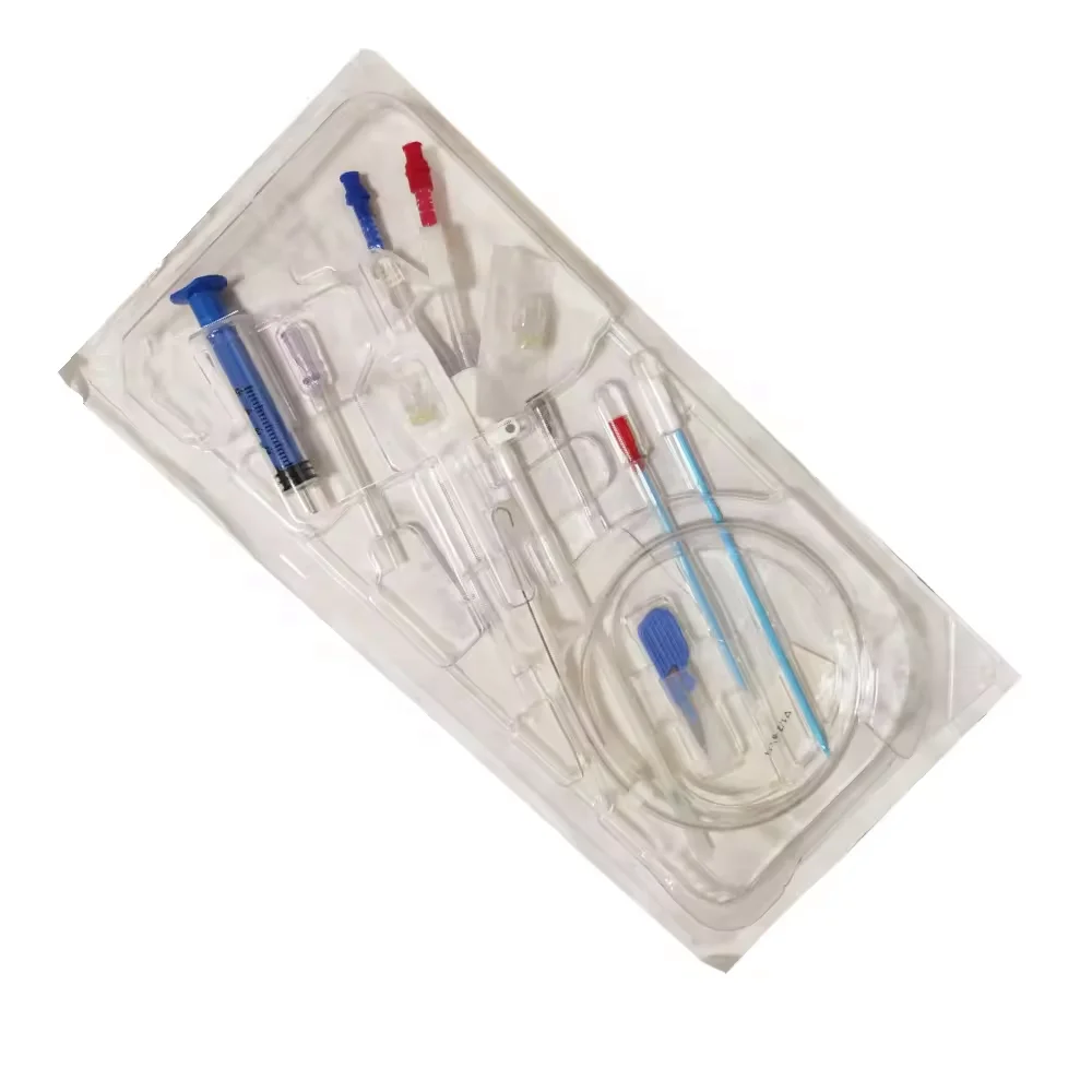 Medical supplies Hemodialysis Catheter Kit Double Lumen Dialysis Catheter 12Fr