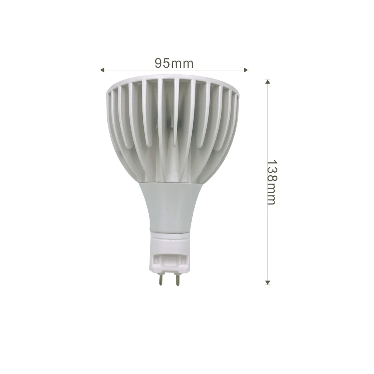 Sky factory COB chip led spotlight E27/G12 led Par30 40w 100-277V 3000K 4000K 6000K led lighting bulb ce rohs