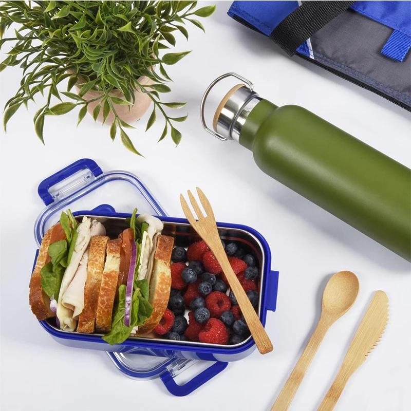 Wholesale Portable Eco Reusable Bamboo Cutlery Set Wood Knife Fork Spoon for Travel Camping