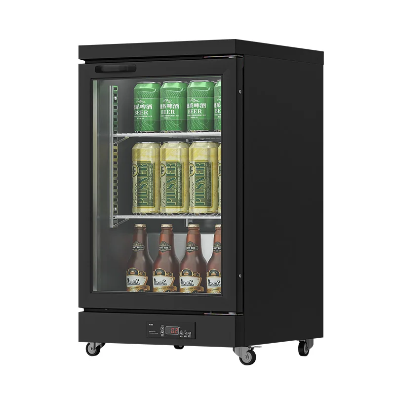 refrigerator commercial display cooler wine mini bar fridge price with glass door