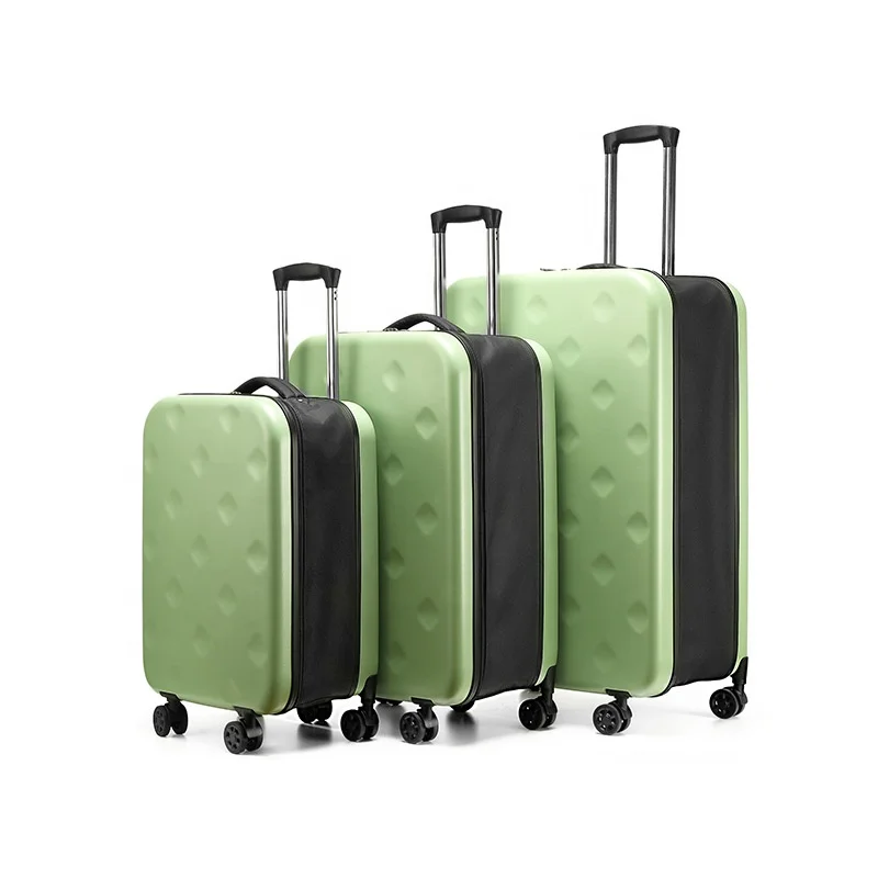 Wholesale New Design Foldable luxury suit case trolly bag travel bags