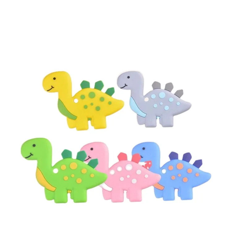 Factory Wholesale Food Grade Eco Friendly Silicone Easy To Hold Baby Teether Toy