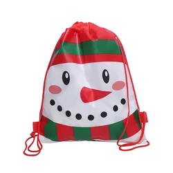 Wholesale Cheap Custom Logo Drawstring Gift Packing Travel Package Reusable drawstring non woven gift bags