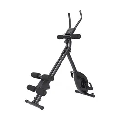 2 in 1 Home Use Portable Fitness Equipment Body Shaper Magnetic Stationary Bike Abdominal Exercise Crunch Machine