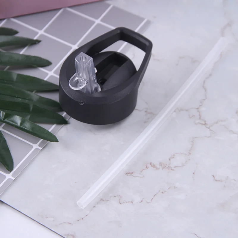 Outdoor sports custom 700ml portable clear drinking cup jug bpa free reusable travel plastic water bottle with handle/straw