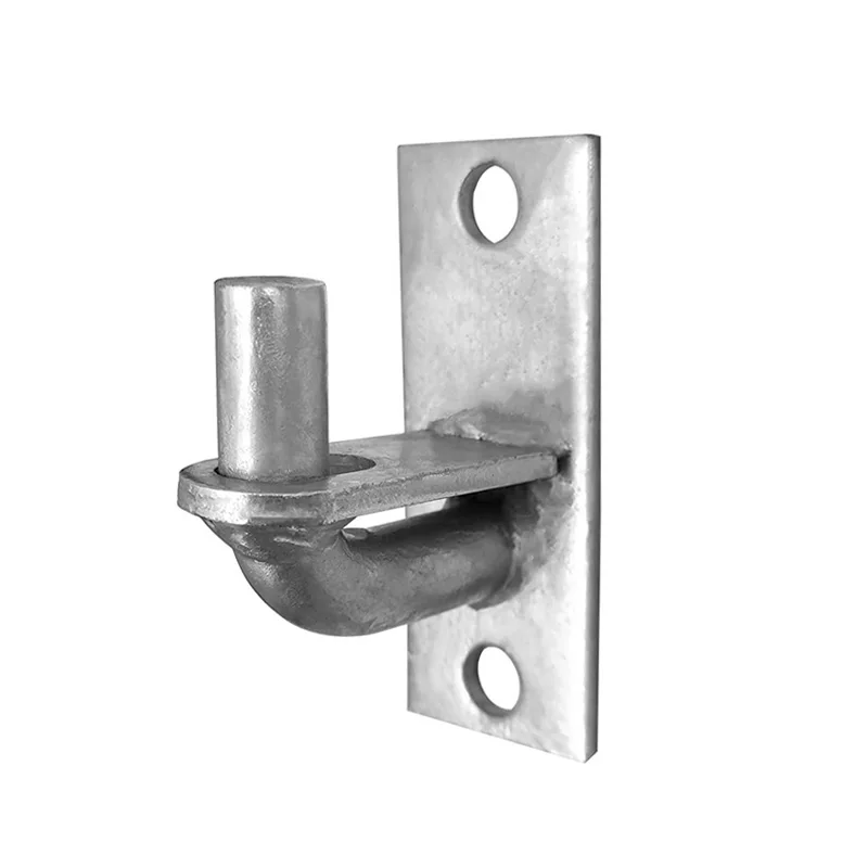 Heavy Duty Wall Mount Gate Hinges with 5/8 Pin for Farm Gate Chain Link Fence Gate