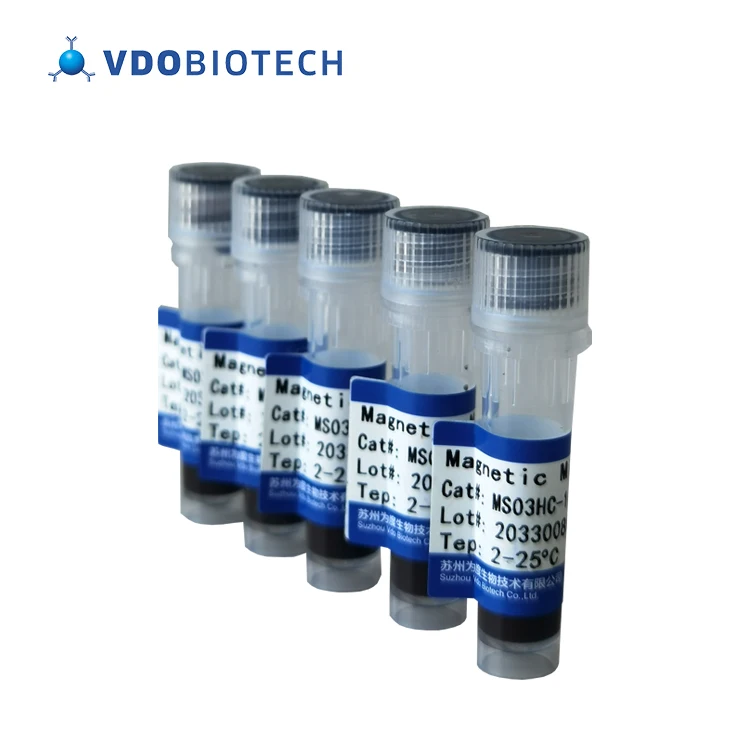 New Arrival 1mL High Speed Free Elution Nucleic Acid Extraction Magnetic Beads Magnetic Nano bead
