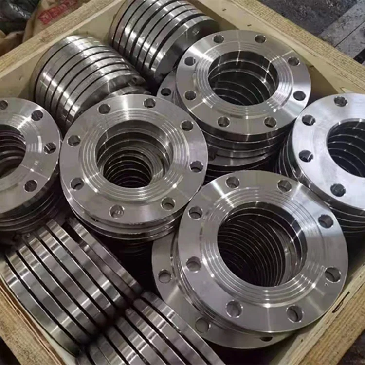 Haoyu Supplies TA1/TA2 Titanium Alloy Flange for Pipe Connection