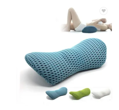 4D Mesh Bed Sleeping Lumbar Support Pillow for Side Sleepers Pregnancy Relieve Hip Tailbone Pain Sciatica Chair Car Back Cushion