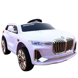 2022 New designed 12V Battery power 4 wheels drive Children BMW electric ride on toy car for kids with remote control