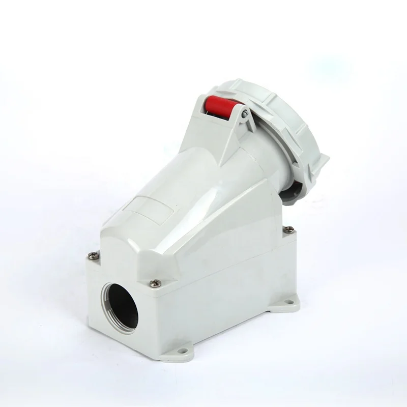 Heavy Duty IP67 Waterproof 440V 3P+E 4 Pin 32A Industrial Reefer Container Electrical Plug Socket