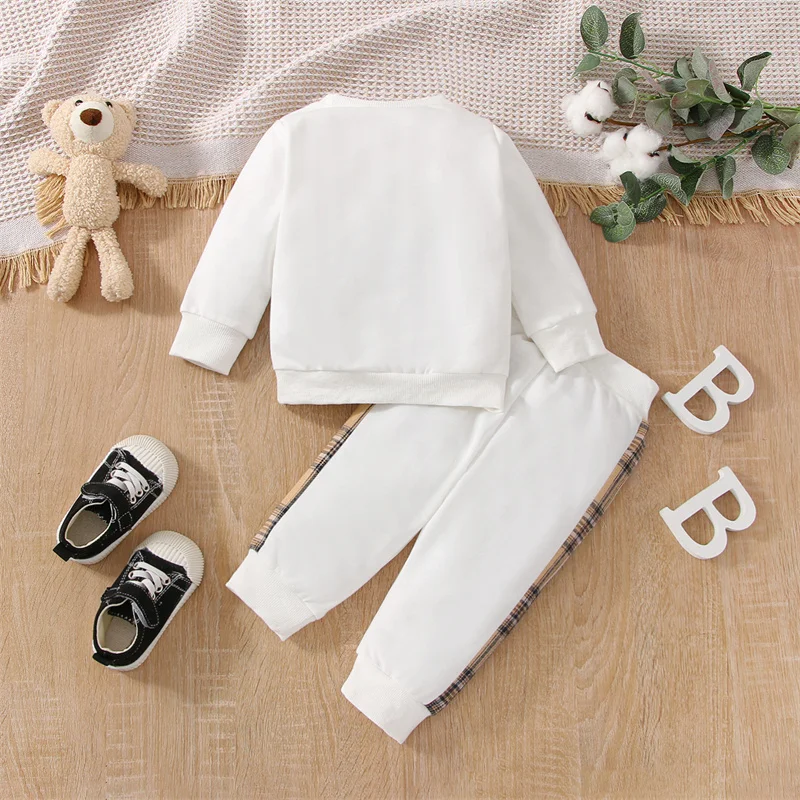 Brands for resale clothing Kid Clothes Wholesale Baby Clothes Boy Two-piece Set new born baby clothes sets 0-3 months for boy