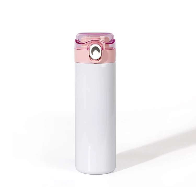 Pea thermos water bottle Round bottom stainless steel vacuum Flask for sublimation