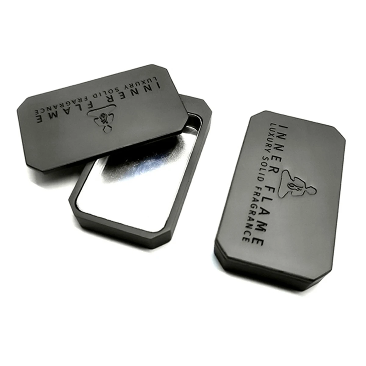 magnetic refill perfume solid compact