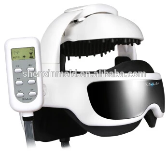 
new electronic anti-wrinkle magnetic acupuncture ultrasonic manual ionic mini head and eye massager 