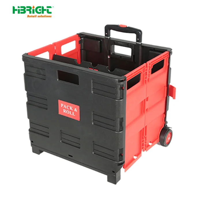 plastic foldable cart, Plastic foldable shopping cart, foldable luggage cart