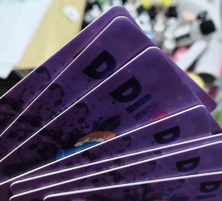 Customized Kpop double sided PVC business cards plastic photo card