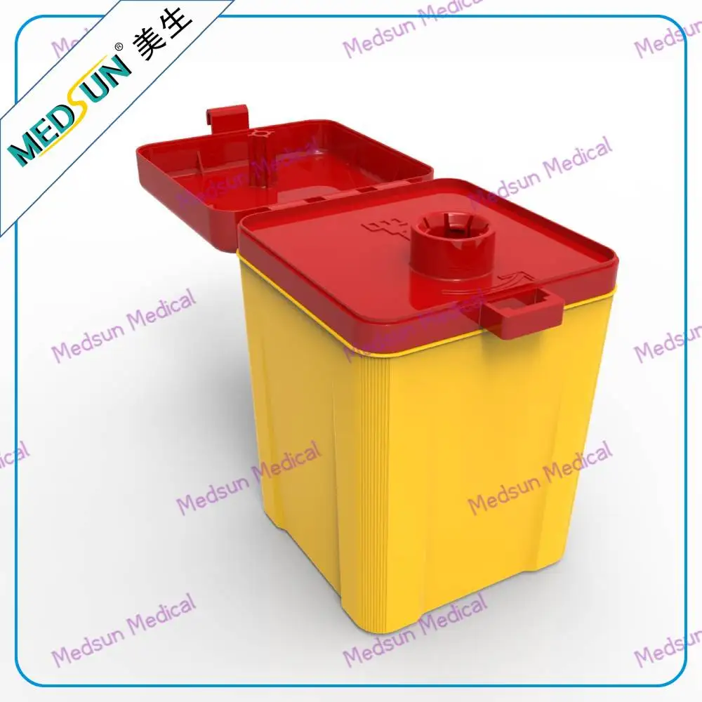 Medical Consumables New Type Wholesale Portable Safety Medical Collection Sharps Container