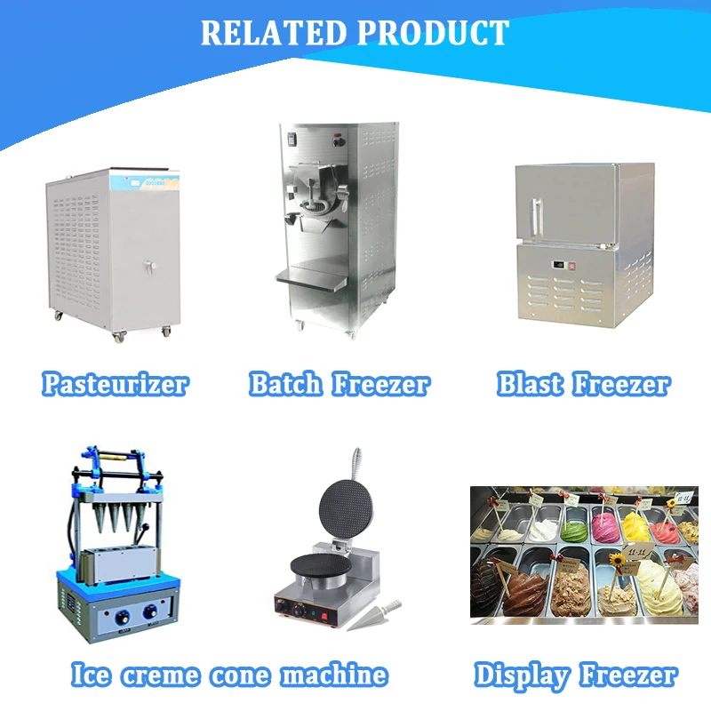 Массовое производство крупногабаритных машин для мороженого коммерческие жесткие машины ресторанов Бразильская морозильная камера Acai