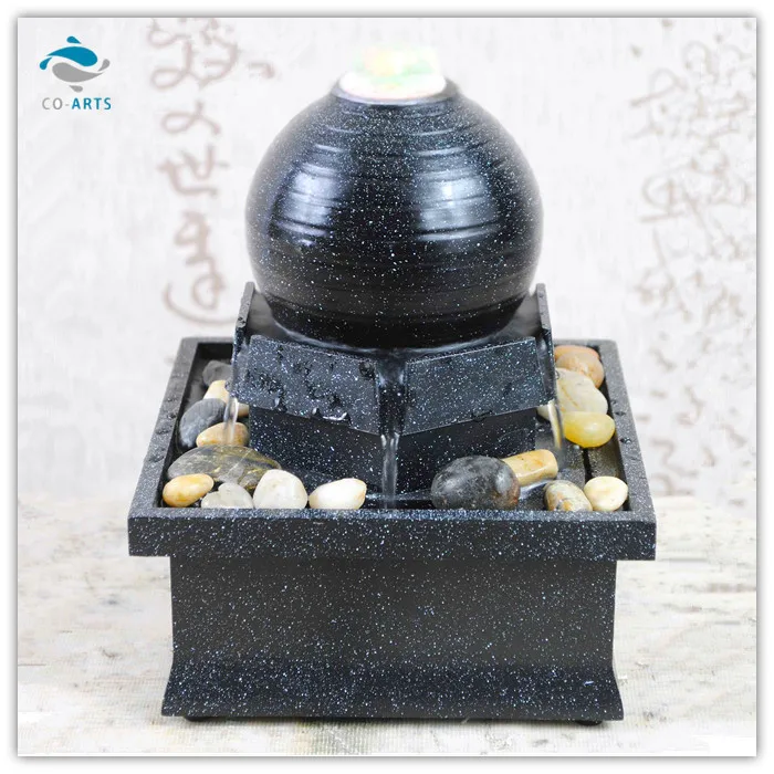 2013 New Style Indoor Modern Ball Shape Ornamental Water Fountain
