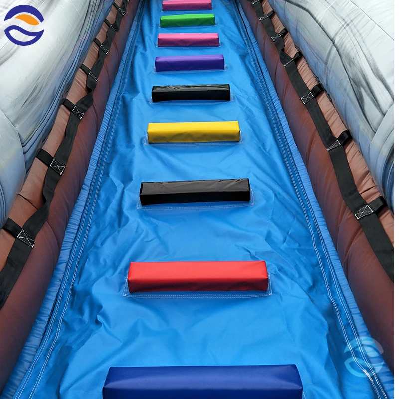 Waterslides 22 Ft Hurricane Curve Water Slide Giant Inflatable Water Slide For Adult