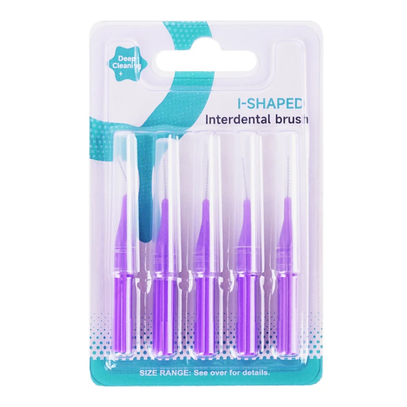 Wholesale Bulk Portable Reusable Toothbrush Toothpick Dental Interdental Brush For Teeth Cleaning