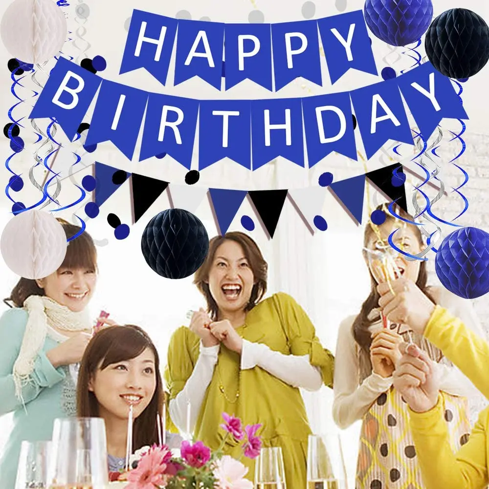 Праздничные украшения для дня рождения, Свадебный баннер, подвесные гирлянды, бумажные треугольные флажки
