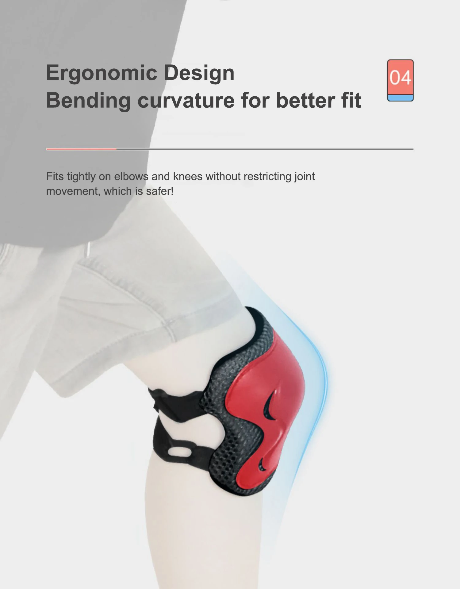 EACH Children Roller Skating Training Protective Gear Ergonomically Designed Full Set Thickened Skateboard Skates Sports