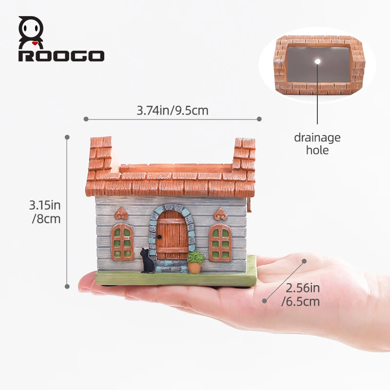 Roogo New Chinese Small Flower Pot