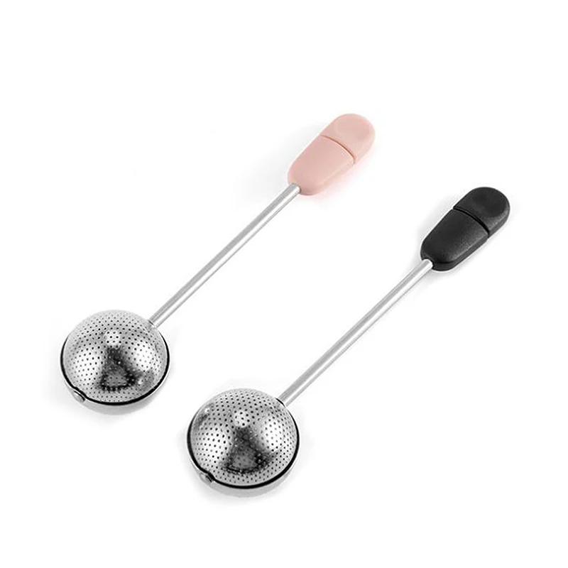 High Quality Factory Directly Supplied Stainless Steel 304 Tea Ball Infuser with Twisting Handle